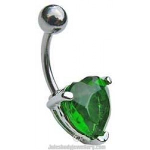 Heart Belly Bar - Green