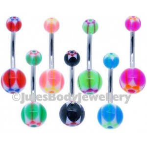 Belly Bars with Star Design