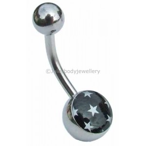 Stars Navel Bar