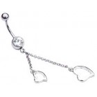 Dangly Hearts Belly Bar