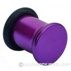 Metallic Acrylic Flesh Plug - Purple