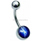 Fairy Belly Bar - White and Blue