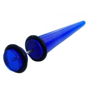 Fake Ear Stretcher - Blue