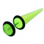 Fake Ear Stretcher - Lime