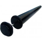 Fake Ear Stretcher - Black