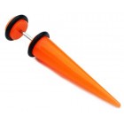 Fake Ear Expander - 8mm Orange