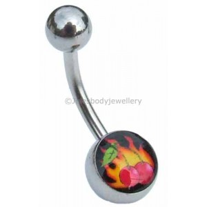 Flaming Cherries Belly Bar