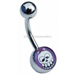 Goofy Skull Belly Bar