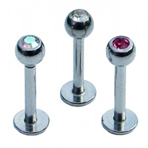 Set of Three Jewelled Tragus Studs