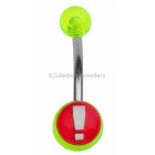 Exclamation Mark Belly Bar - Lime
