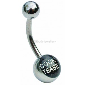 Belly Bar with Cock Tease Logo