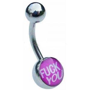 Fuck You Logo Belly Bar