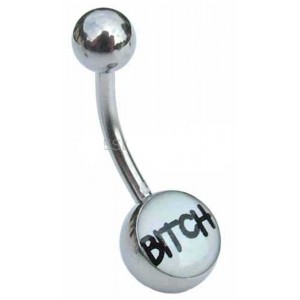 Bitch Logo Belly Bar