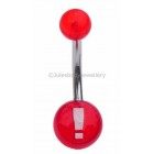 Exclamation Mark Belly Bar - Red