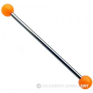 Scaffold Bar with Orange Balls