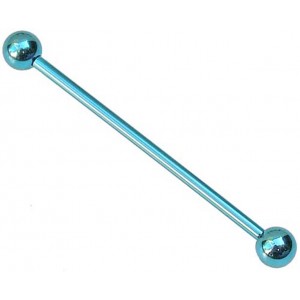 Titanium Scaffold Bar - Ice Blue