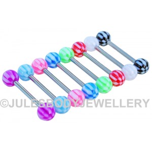 Tongue Bars with UV Check Design