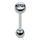 Bitch Logo Tongue Bar